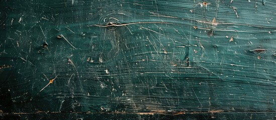 Poster - Background texture of a green board with copy space image.
