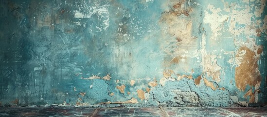 Aufkleber - Background with a textured wall provides copy space image.