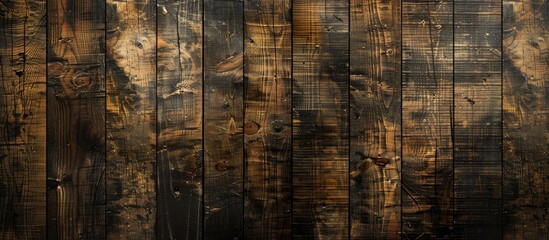 Aufkleber - An appealing horizontal background showing the intricate texture of aged wooden boards with space for adding images. Copy space image. Place for adding text and design