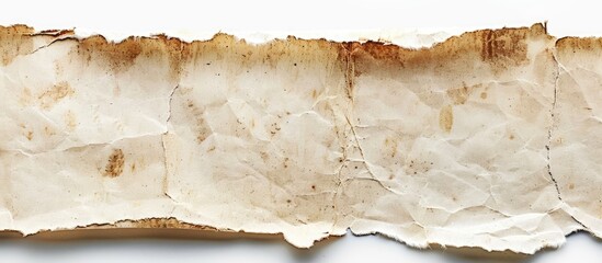 Aufkleber - Isolated torn paper edge with copy space image.