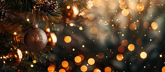 Poster - Festive backdrop with copy space image.