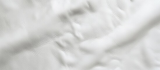 Poster - Abstract white leather texture background ideal for design featuring copy space image.