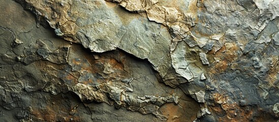 Poster - Background with a stone texture, with space for a picture. Copy space image. Place for adding text and design