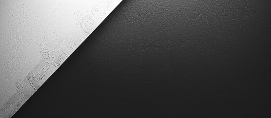 Poster - Elegant copy space image featuring a blend of white and black.