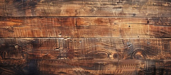 Aufkleber - Top view of a wooden surface with a copy space image.