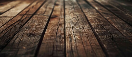 Wall Mural - Close-up of a textured wooden background with copy space image.