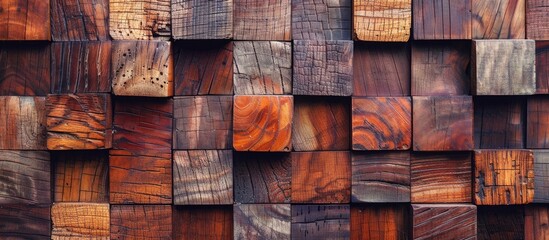 Poster - Utilize a wooden abstract texture as a natural backdrop or wallpaper design featuring copy space image opportunity.