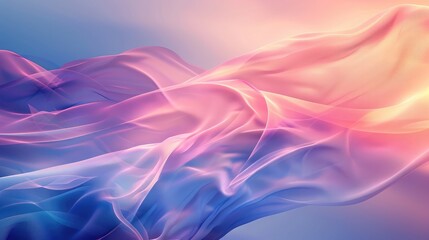 Wall Mural - abstract background with smooth wavy lines in blue and pink colors,Abstract background images wallpaper,abstract background of flowing fabric in red, blue and pink colors
