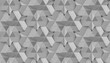 © ADDICTIVE STOCK - Seamless geometric illustration of silver stars and shapes
