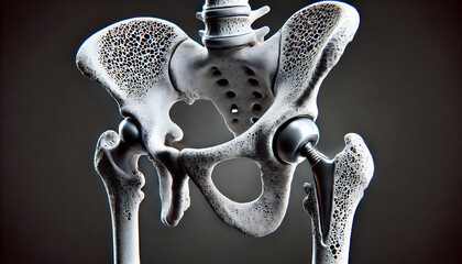 Generative AI Osteoporotic Hip Replacement