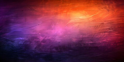 Wall Mural - Trendy grunge texture in orange purple and black for sports backdrop. Concept Grunge Textures, Sports Backdrop, Trendy Colors, Orange, Purple, Black