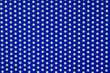 Poster - blue polka dot seamless background