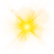 © ikril - Sun light with glare. Golden flash png. Sun rays png. Vector illustration for perfect effect with sparkles.