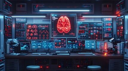 Poster - Neurological Clinical Trials Data Interpretation with Cutting Edge Neuroimaging Equipment in a