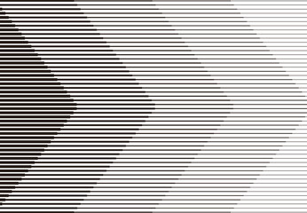 Wall Mural - Black and white lines pattern with arrows shape. Vector Format Illustration. Fully editable vector element 
