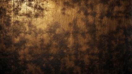 Wall Mural - Golden grungy wall background or texture
