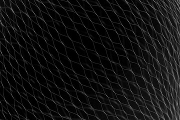 abstract geometric background, white grid on black background