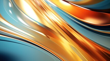 Wall Mural - Abstract waves of flowing colors, liquid background.