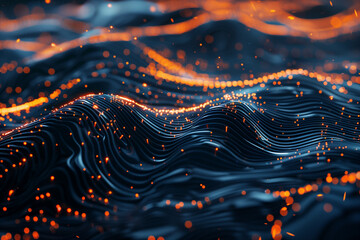 Wall Mural - Abstract Background for Finance Business Website Banner