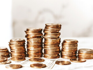 Wall Mural - Abstract Background for Finance Business Website Banner