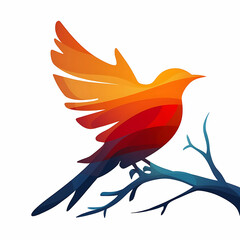 a beautiful birds silhouette vector style.