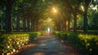 © photobuay - Versailles Gardens Noontime View, France