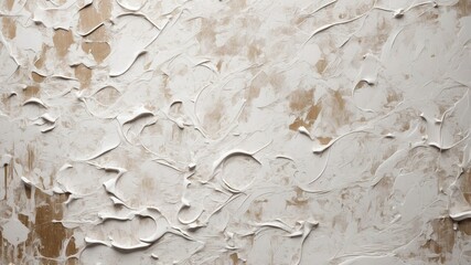 Wall Mural - White painted wall grunge texture background. Grungy white concrete wall background