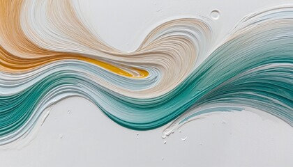 Wall Mural - Vibrant Abstract Design Featuring Colorful Waves and Texture