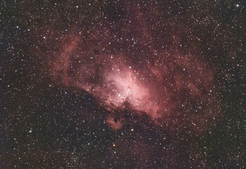 Wall Mural - eagle nebula, m 16, ic 4703, ngc 6611, deepsky astro photography