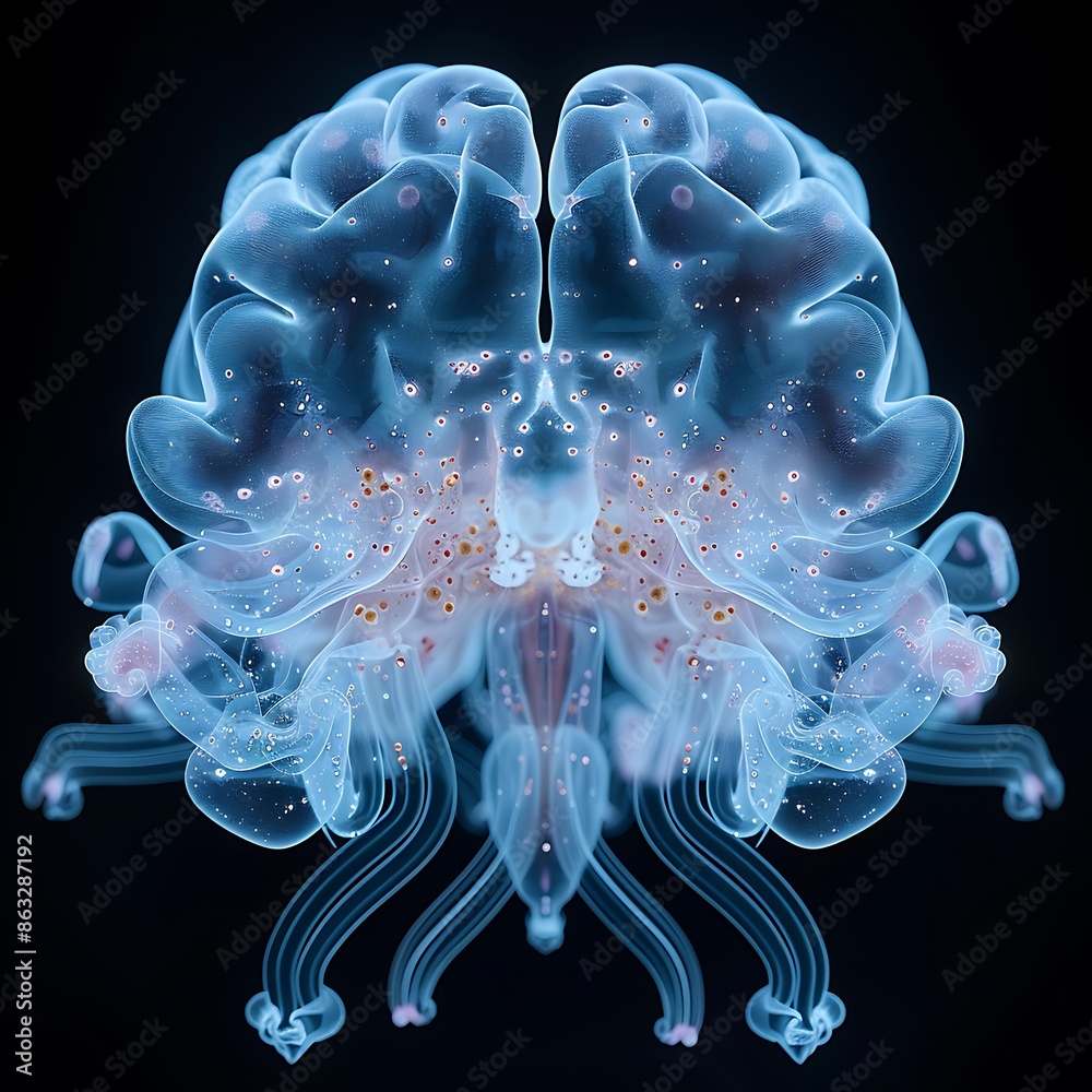 Step into future of medical visualization AIgenerated neurology imagery ...