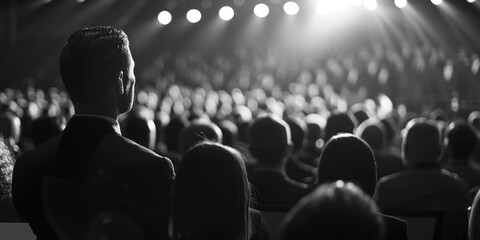 Poster - A group of individuals gathered together in a social setting, possibly for an event or celebration