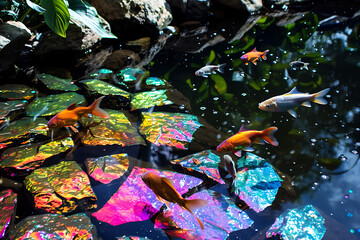 Wall Mural - japanese leaves