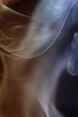 Wall Mural - close up of smoke abstract as background