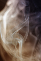 Wall Mural - close up of smoke abstract as background