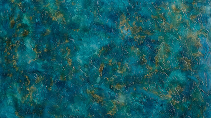 Wall Mural - A blue and gold background with a lot of texture, texture backdrop for overlay