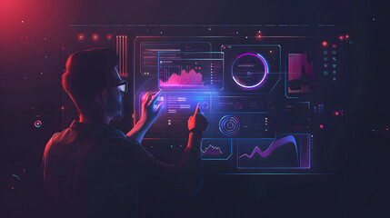 illustration of software tool for artificial intelligence