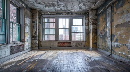 Wall Mural - Vacant indoor apartment space