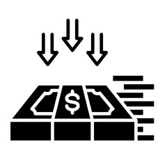 Canvas Print - Receivable Icon