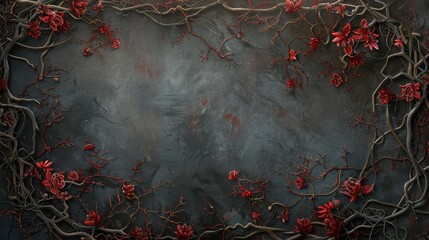 Wall Mural - Gothic fantasy dark background 