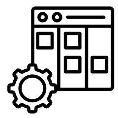 Poster - Kanban Icon