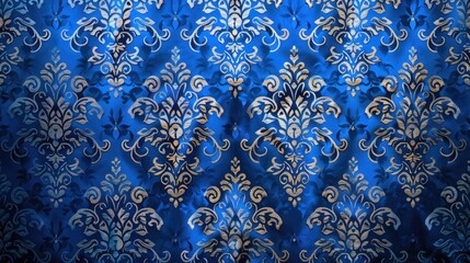 Wall Mural - Blue pattern for design backdrop