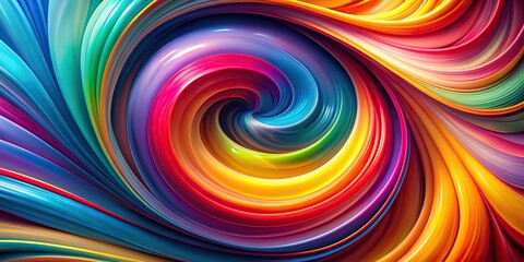 Wall Mural - Abstract colors background with vibrant and dynamic swirls , vibrant, abstract, colors, background, swirls, artistic