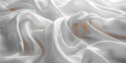 background texture fabric soft white blurred abstract calm peaceful shine movement natural graphic satin silky material effect ripple fashion elegant fold smooth beauty new textile luxurious silk 