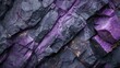 © TheWaterMeloonProjec - Rough dark gray and purple rock as a natural backdrop
