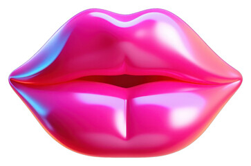 Canvas Print - PNG Lip lipstick freshness cosmetics.