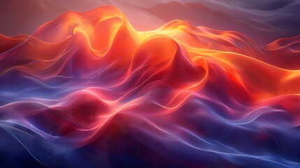 Wall Mural - Modern Abstract Wavy Background