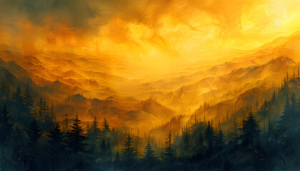 Wall Mural - landscape images