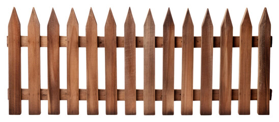 Wall Mural - PNG Artificial wooden picket outdoors fence gate.