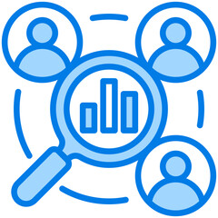 Wall Mural - Competitor Analysis Icon