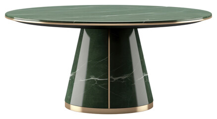 Sticker - PNG Table furniture green transparent background.